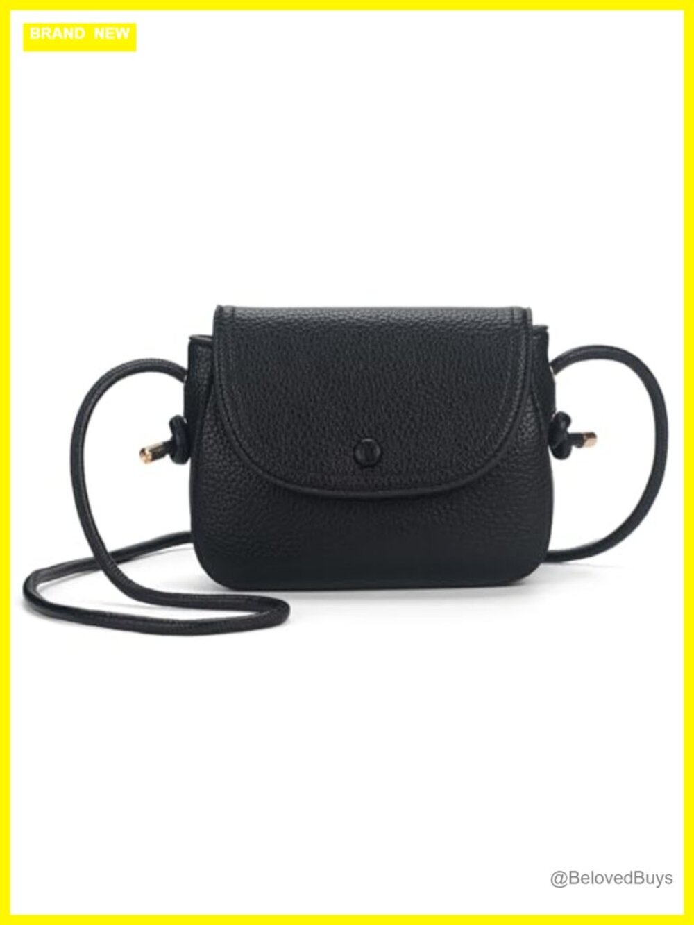 Vegan Leather Crossbody Bag Women Saddle Purse Flap Shoulder Handbag